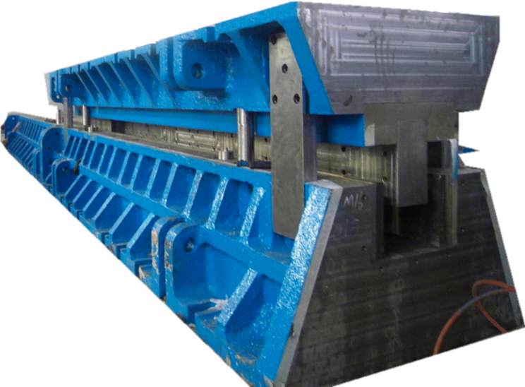 Automotive longitudinal beam mold